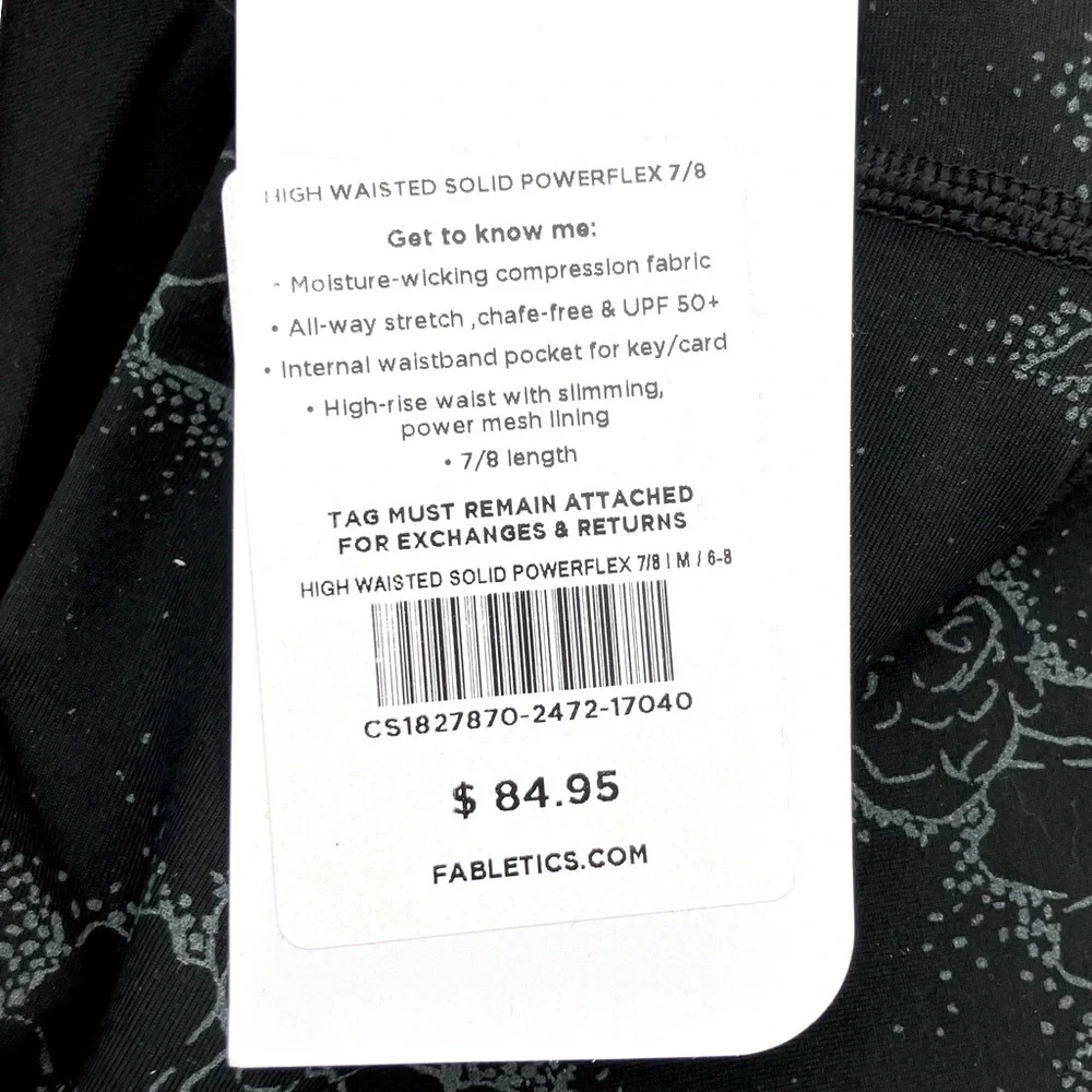 Fabletics High Waisted Powerflex 7/8 Leggings - Picture 4 of 7